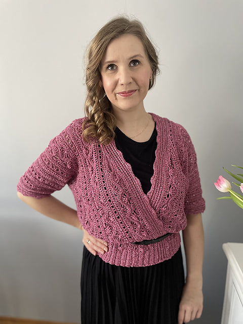 Wrap Cardigan Knitting Pattern