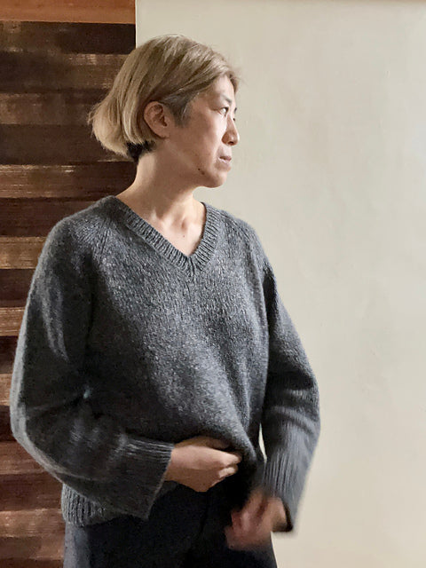 Classic V Neck Knitting Pattern