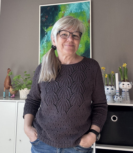 Leaf Lace Top Knitting Pattern