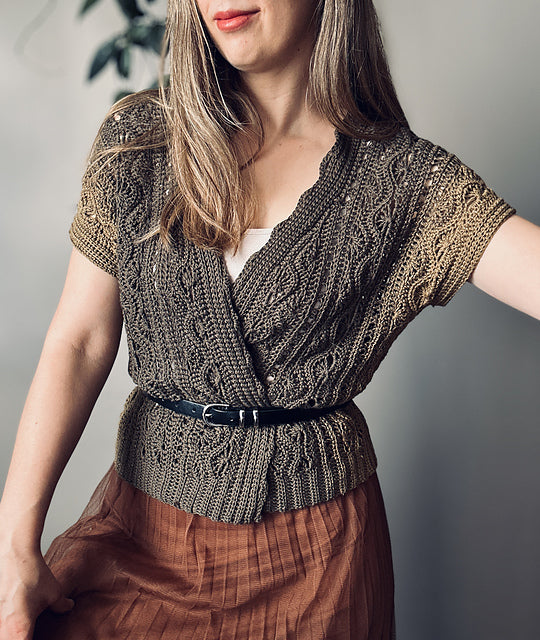Wrap Cardigan Knitting Pattern