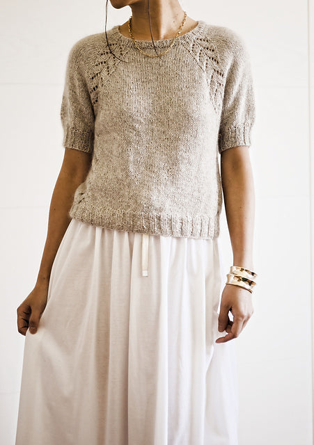 Soft Summer Sweater Knitting Pattern