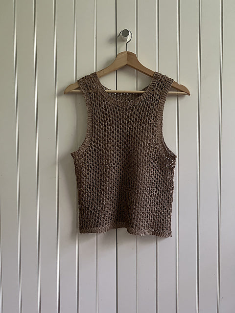 Mesh Top Knitting Pattern