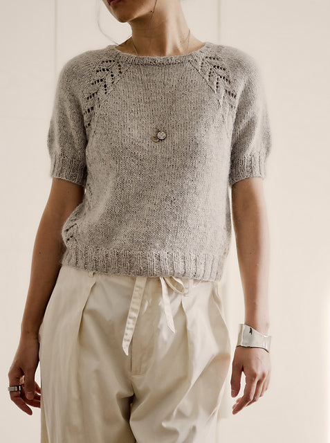 Soft Summer Sweater Knitting Pattern