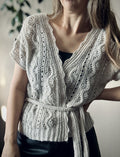 Wrap Cardigan Knitting Pattern
