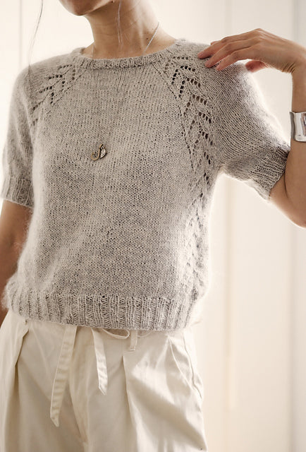 Soft Summer Sweater Knitting Pattern