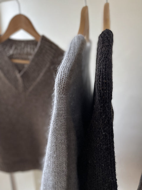 Classic V Neck Knitting Pattern