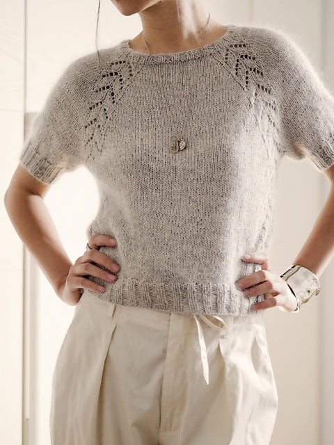 Soft Summer Sweater Knitting Pattern