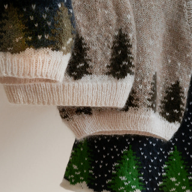 Kids Snow Vest Knitting Pattern
