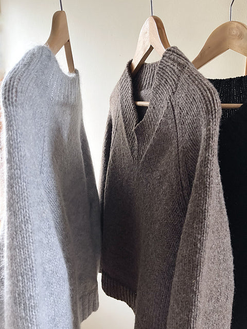 Classic V Neck Knitting Pattern
