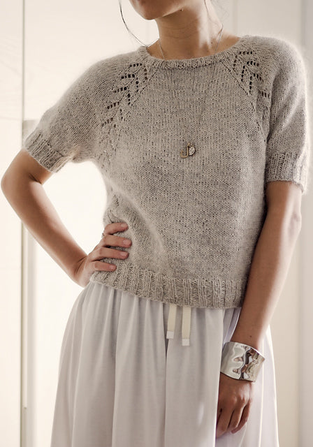 Soft Summer Sweater Knitting Pattern