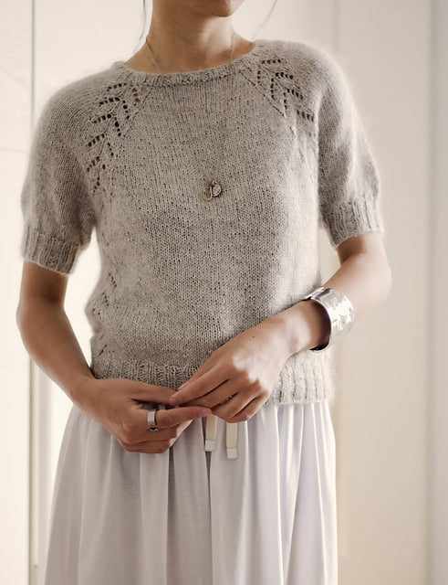 Soft Summer Sweater Knitting Pattern