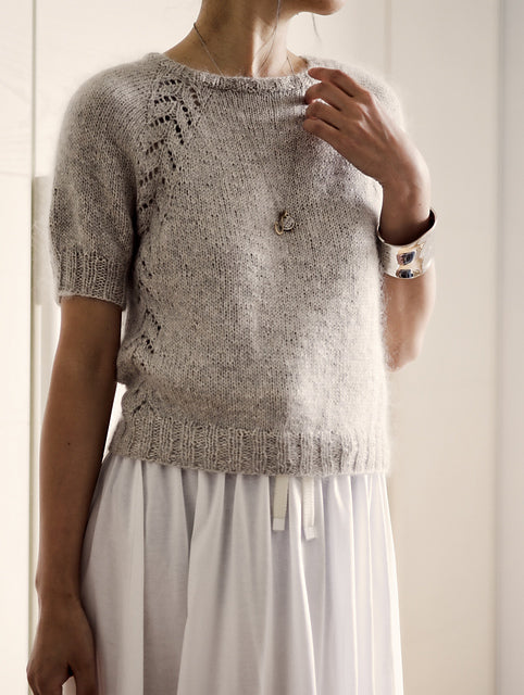 Soft Summer Sweater Knitting Pattern