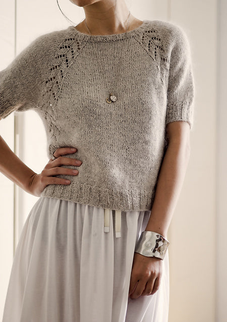 Soft Summer Sweater Knitting Pattern