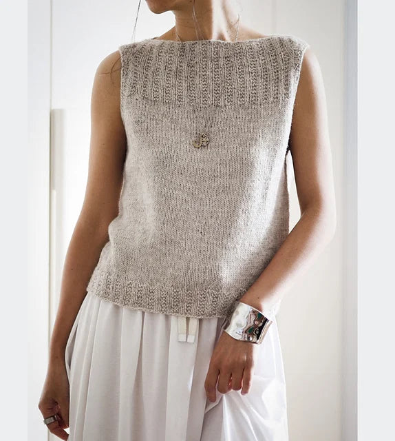Summer Tank Top Knitting Pattern
