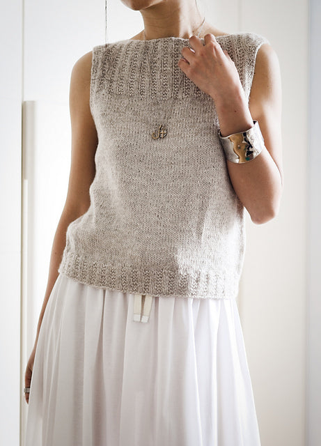 Summer Tank Top Knitting Pattern