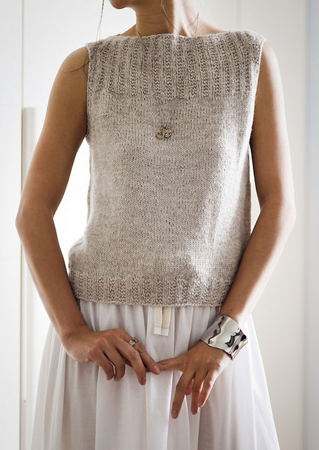 Summer Tank Top Knitting Pattern