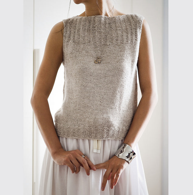 Summer Tank Top Knitting Pattern