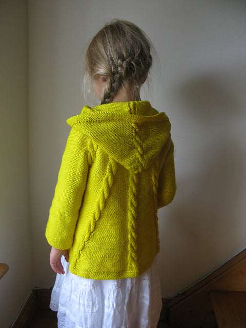 Cable Hoodie Knitting Pattern