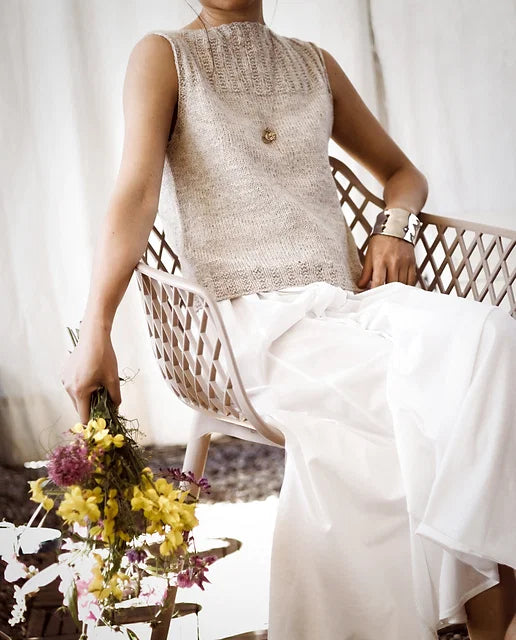 Summer Tank Top Knitting Pattern