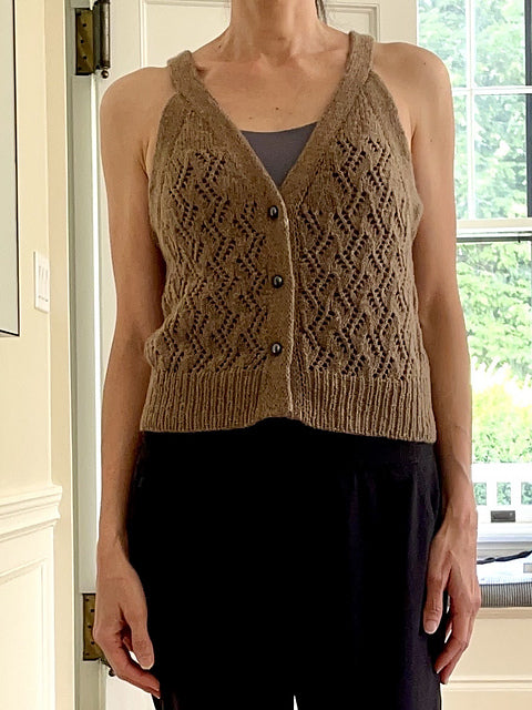 Sleeveless Top Knitting Pattern