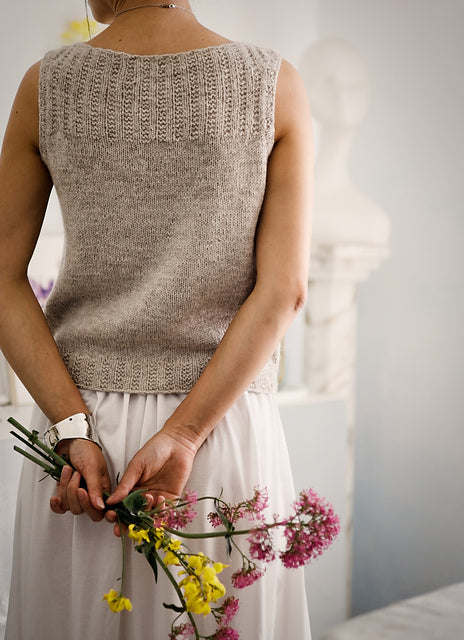 Summer Tank Top Knitting Pattern