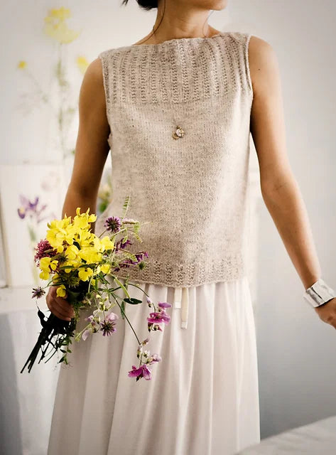 Summer Tank Top Knitting Pattern