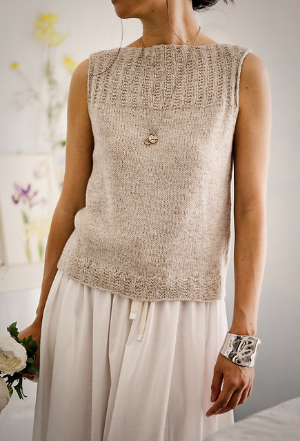 Summer Tank Top Knitting Pattern
