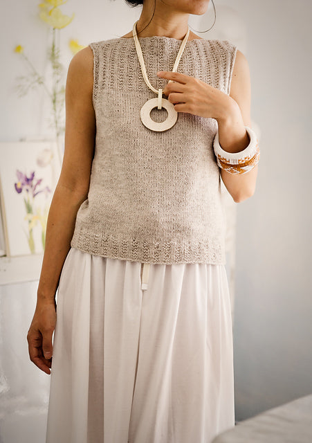 Summer Tank Top Knitting Pattern
