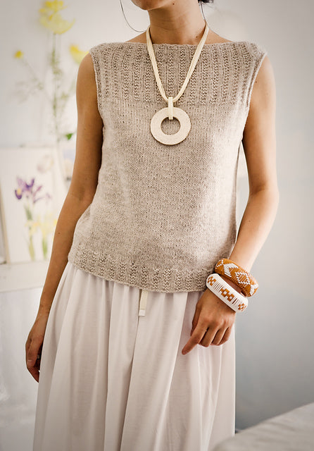 Summer Tank Top Knitting Pattern