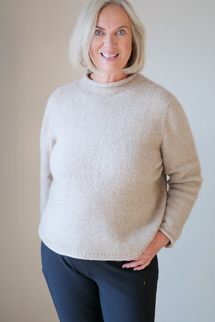 Simple Raglan Sweater Knitting Pattern