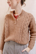 Henley Sweater Knitting Pattern