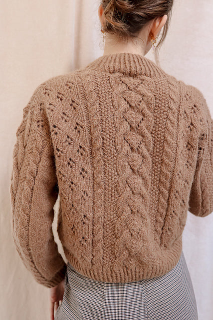Henley Sweater Knitting Pattern