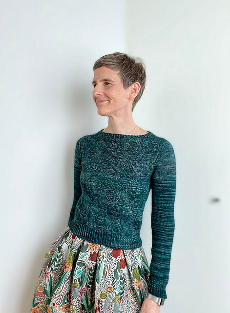Leaf Top Knitting Pattern