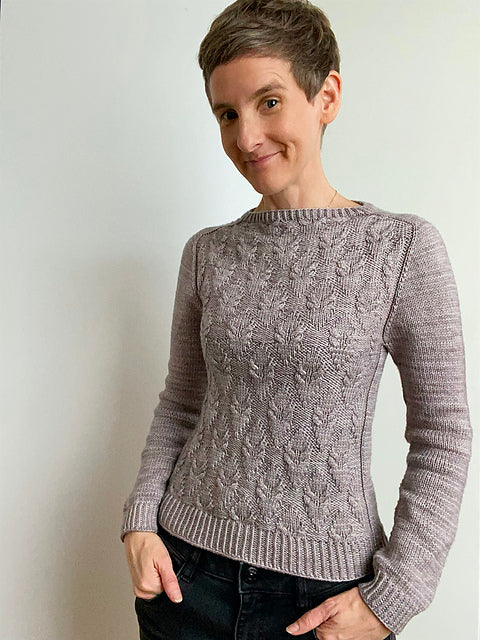 Leaf Top Knitting Pattern