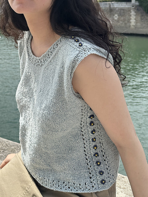 Garden Summer Top Knitting Pattern