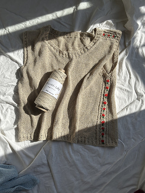 Garden Summer Top Knitting Pattern