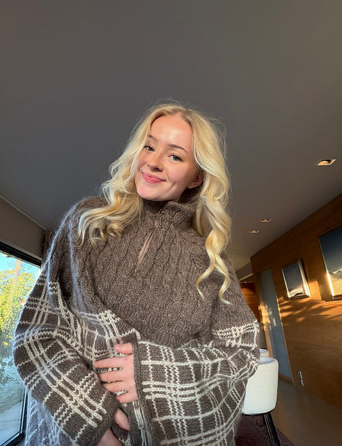 Oversized Pullover Knitting Pattern