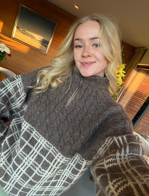 Oversized Pullover Knitting Pattern