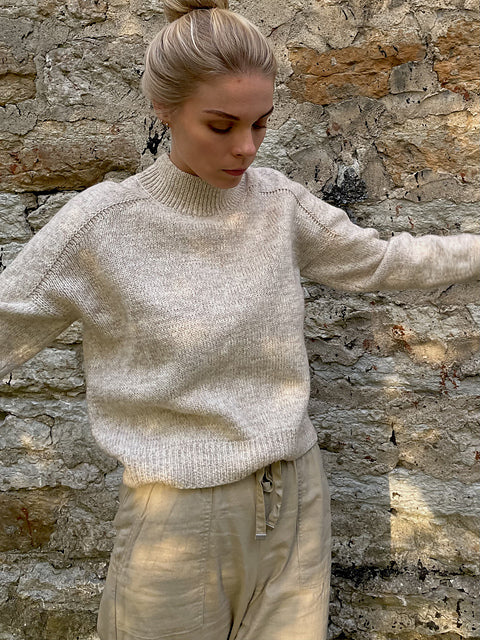 Loose Fit Sweater Knitting Pattern