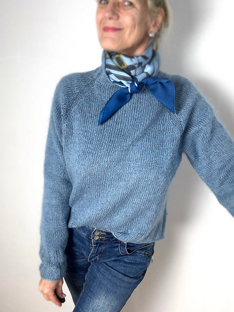 Wave Sweater Knitting Pattern