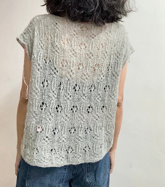 Floral Sweater Knitting Pattern