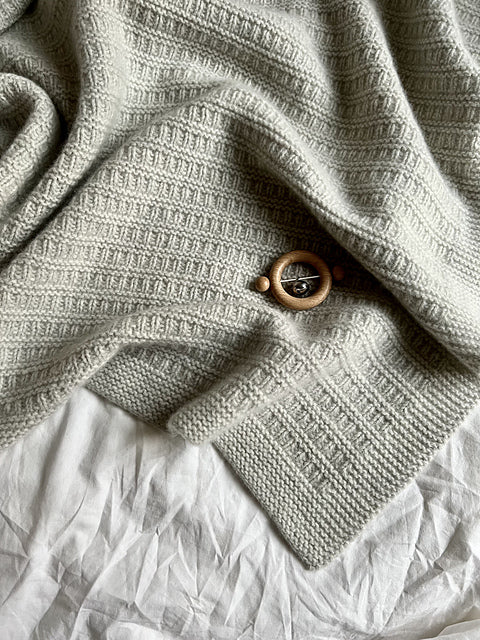 Textured Baby Blanket Knitting Pattern