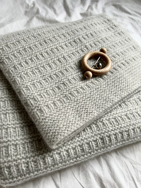 Textured Baby Blanket Knitting Pattern