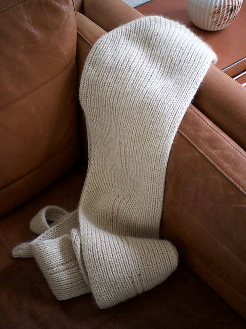 Hooded Scarf Knitting Pattern