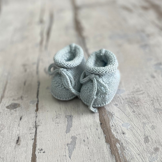 Baby Booties Knitting Pattern