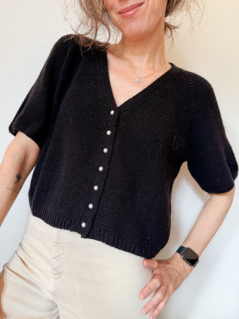 Button Tee Knitting Pattern