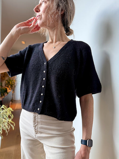 Button Tee Knitting Pattern