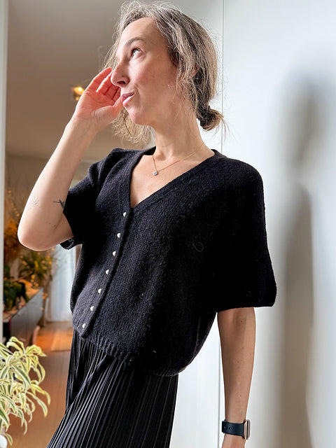 Button Tee Knitting Pattern