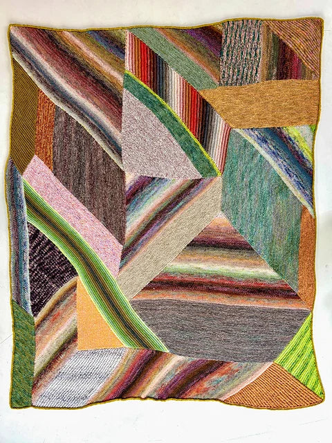 Marled Blanket Knitting Pattern