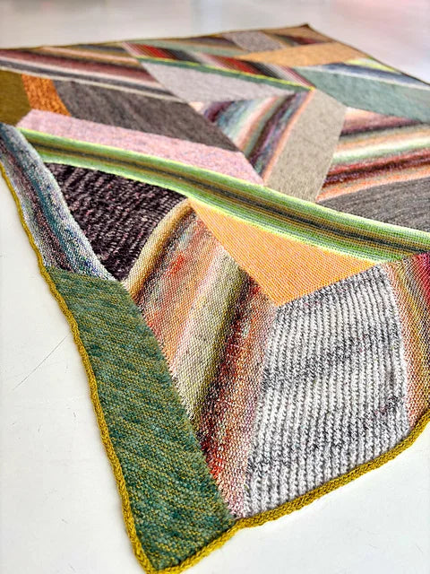 Marled Blanket Knitting Pattern